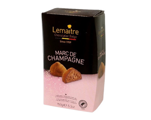 Chocolate Truffles "Marc de Champagne" by Lemaître - 150g