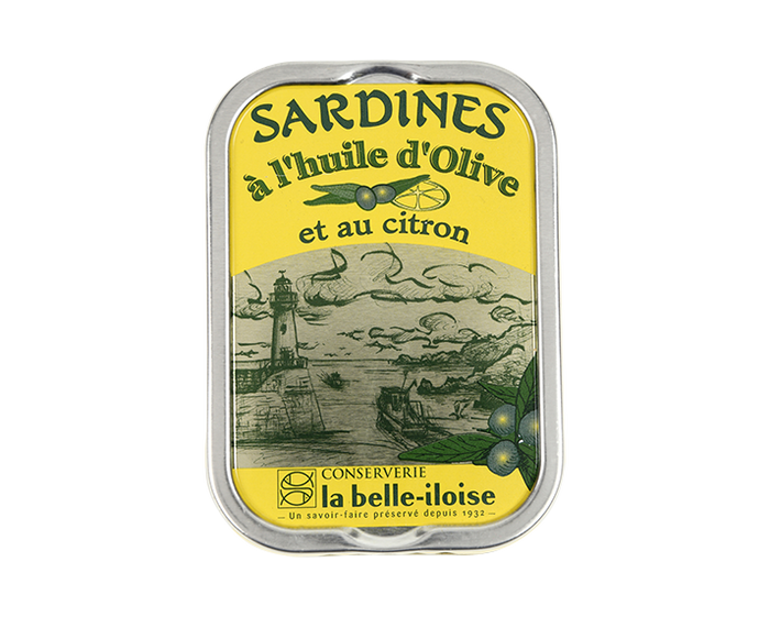 Sardines with Olive Oil and Lemon by La Belle-Iloise - 115g