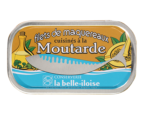 Mackerel Fillet with Mustard by La Belle-Iloise - 115g