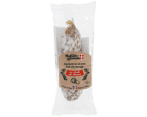 French Dry Salami with Hazelnuts by Maison de Savoie  - 200g