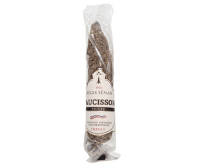 French Dry Salami with Pepper by Regis Senan- 200g